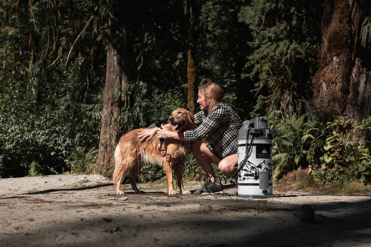 Tankogo: Portable Hot Shower