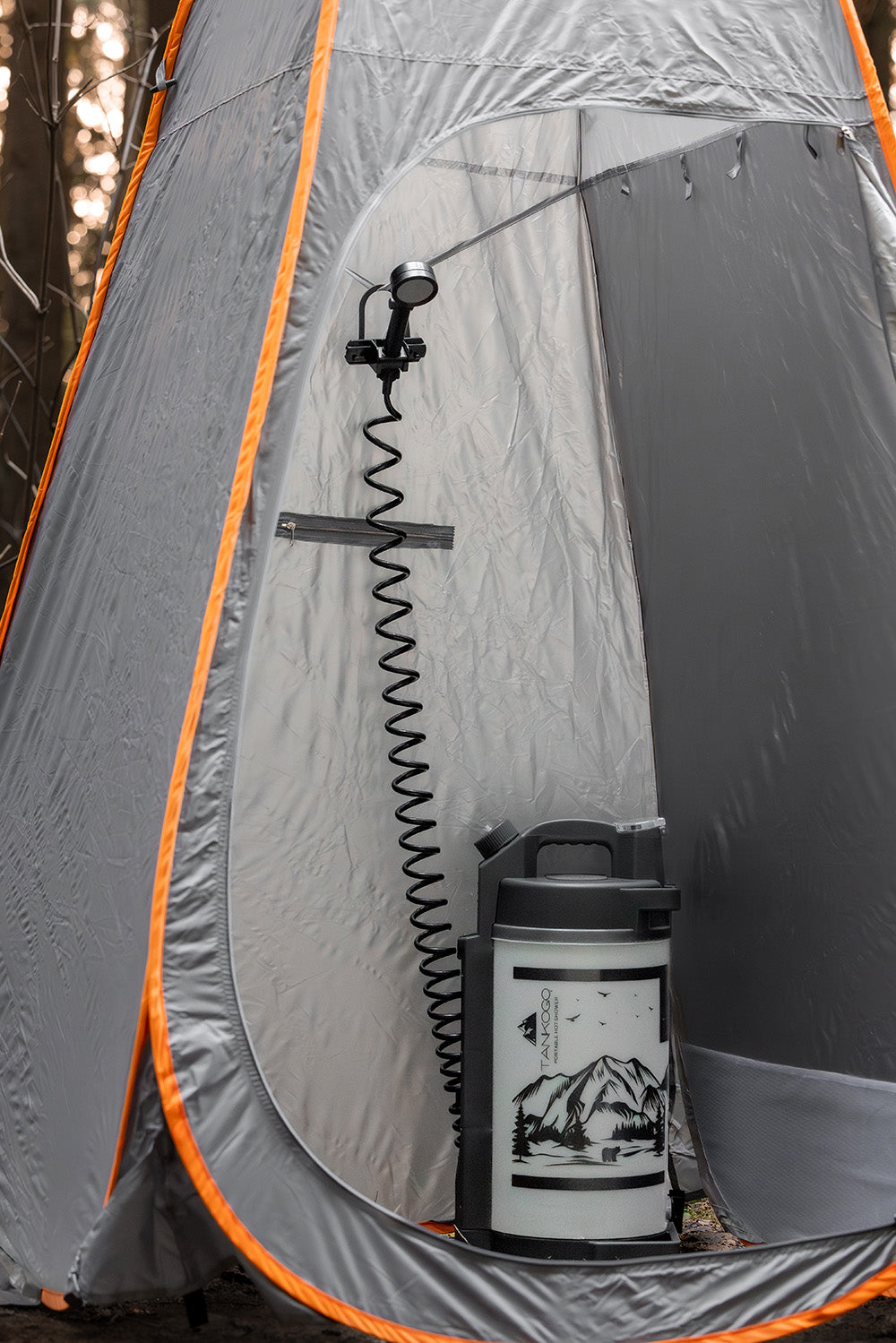 Tankogo: Portable Hot Shower