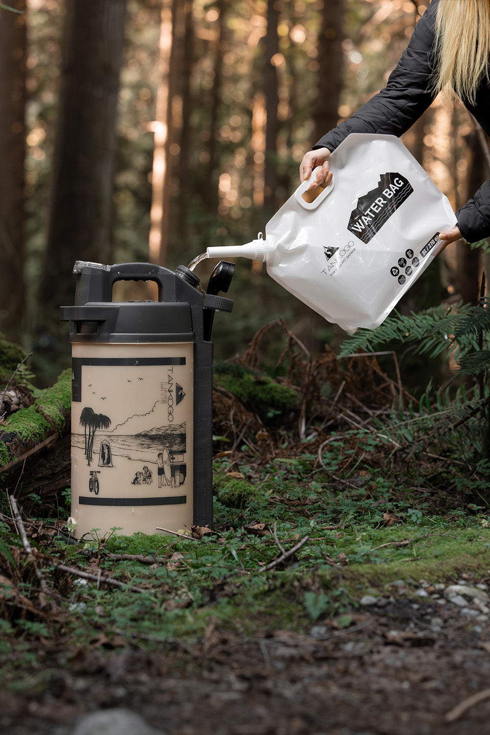 Tankogo Lite: Portable Shower Tank